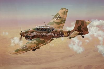 Ju-87 B2/R2 Stuka 1/72 by Italeri