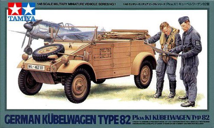 German Kubelwagen Type 82 Pkw.KI 1/48 #32501 by Tamiya