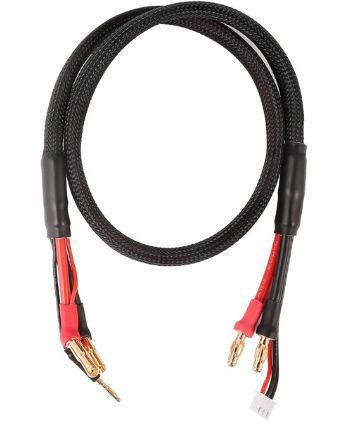 Gens Ace 2S Charge Cable: 4 &amp; 5mm Bullet GEAC003