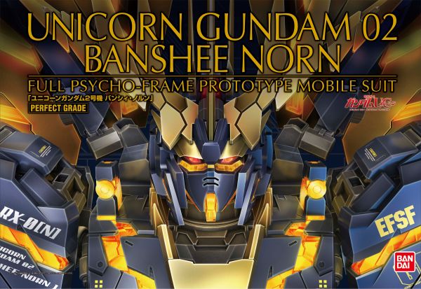 PG 1/60 RX-0 Unicorn 02 Banshee Norn #0200641 by Bandai