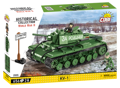 Cobi Historical Collection WWII: 2555 KV-1 656 PCS