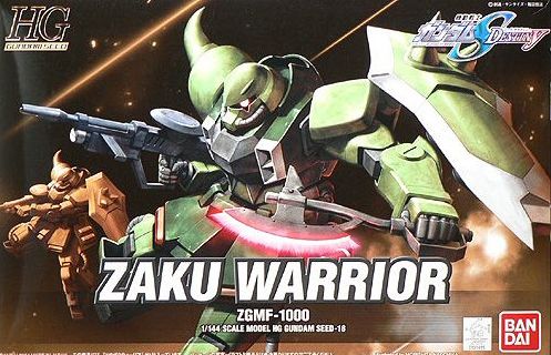 HG SEED #18 1/144 Zaku Warrior #5055465 by Bandai