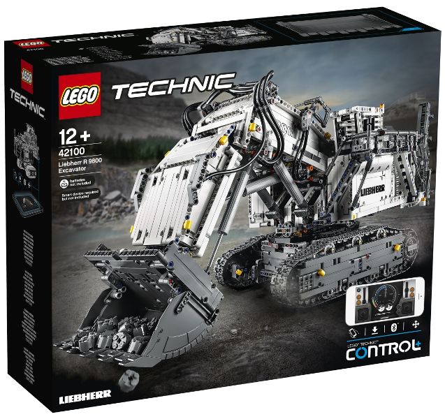Lego technic: Liebherr R 9800 Excavator 42100 (Pre-owned with box - Complete)