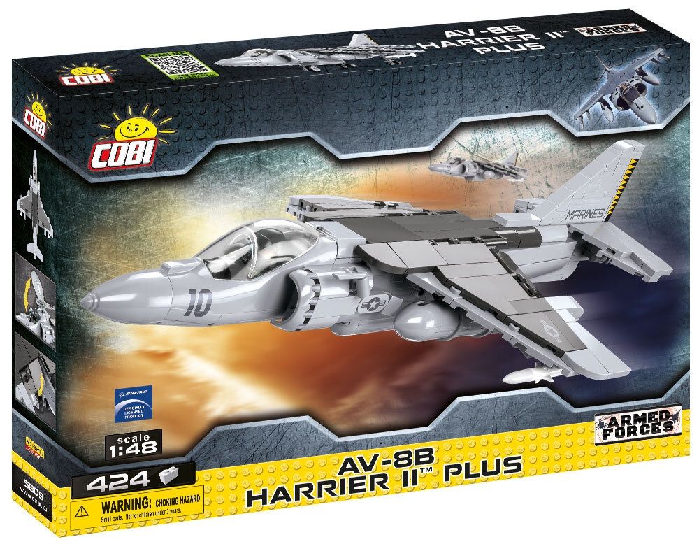 Cobi Armed Forces: 5809 AV-8V Harrier II Plus 424 PCS