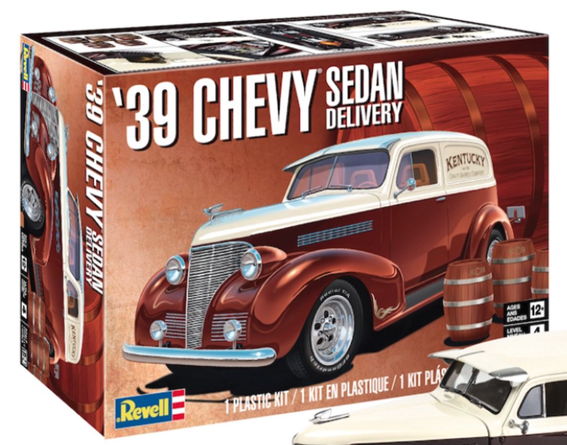 1939 Chevy Sedan Delivery 1/24 Model Car Kit #4529 by Revell