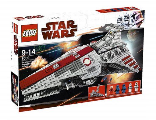 Lego Star Wars: Venator-Class Republic Attack Cruiser 8039
