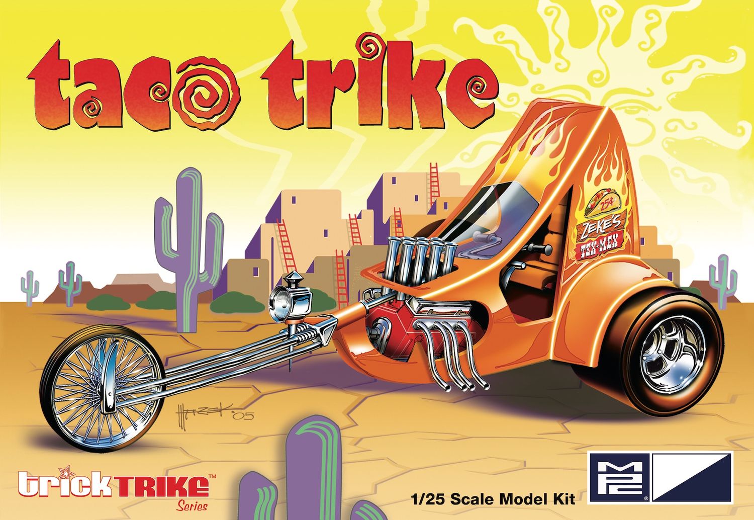 Taco Trike 1/25 Model Vehicle Kit #893 by MPC