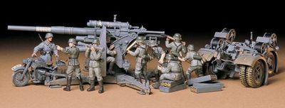 German 88MM FLAK GUN 1/35 by Tamiya