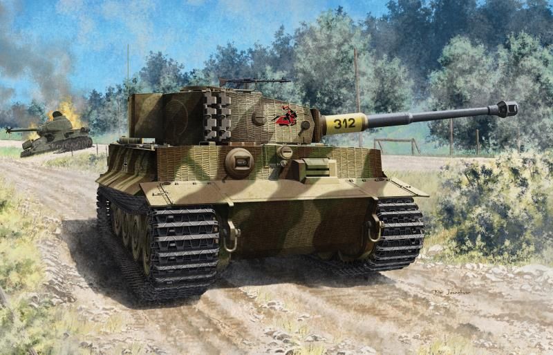 Tiger I Late Version 1/35 by Academy