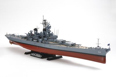 BB-62 New Jersey (Modern Era) 1/350 Model Ship Kit #78028 by Tamiya