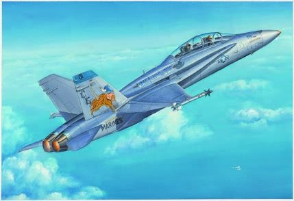 F/A -18D Hornet 1/48 #80322 by Hobby Boss
