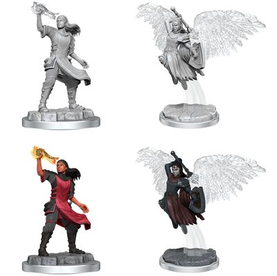 D&amp;D Unpainted Mini -  Aasimar Cleric Female 90409