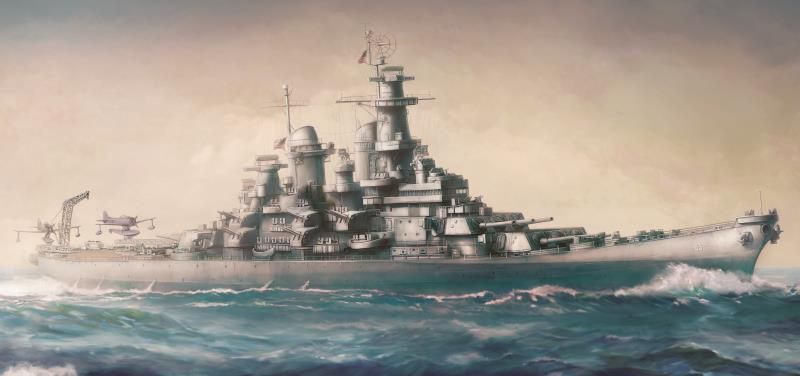 USS Missouri BB-63 Battleship Modeler's Edition 1/700 Model Ship Kit #14223 by Academy