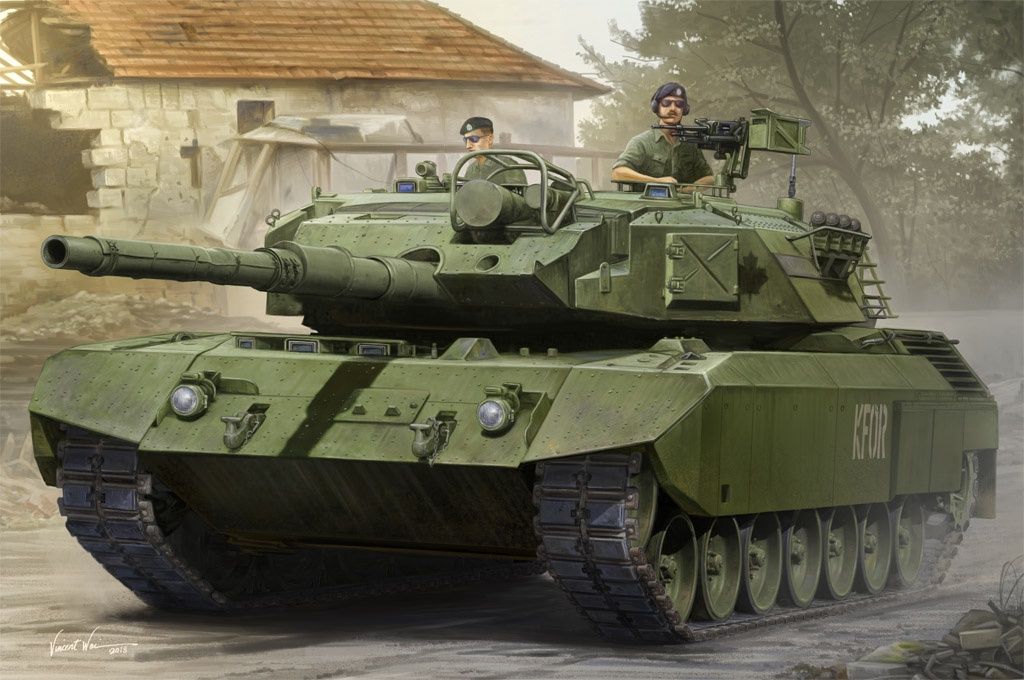 Leopard C1A1 (Canadian MBT) 1/35 by Hobby Boss