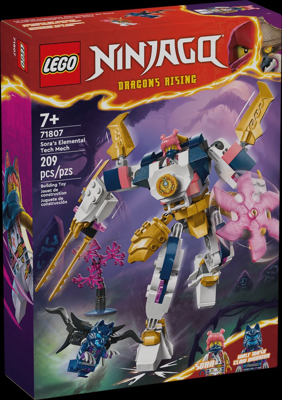 Lego Ninjago: Sora's Elemental Tech Mech 71807