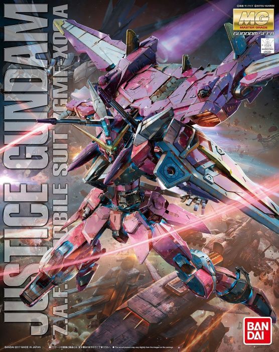 MG 1/100 ZGMF-X09A Justice Gundam #5063150 by Bandai