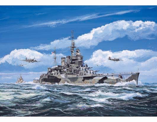 HMS Renown Battlecruiser 1942 1/700 Model Ship Kit #5764 by Trumpeter