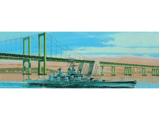 USS BB-62 New Jersey 1983 Battleship 1/700 Model Ship Kit #05702 by Trumpeter