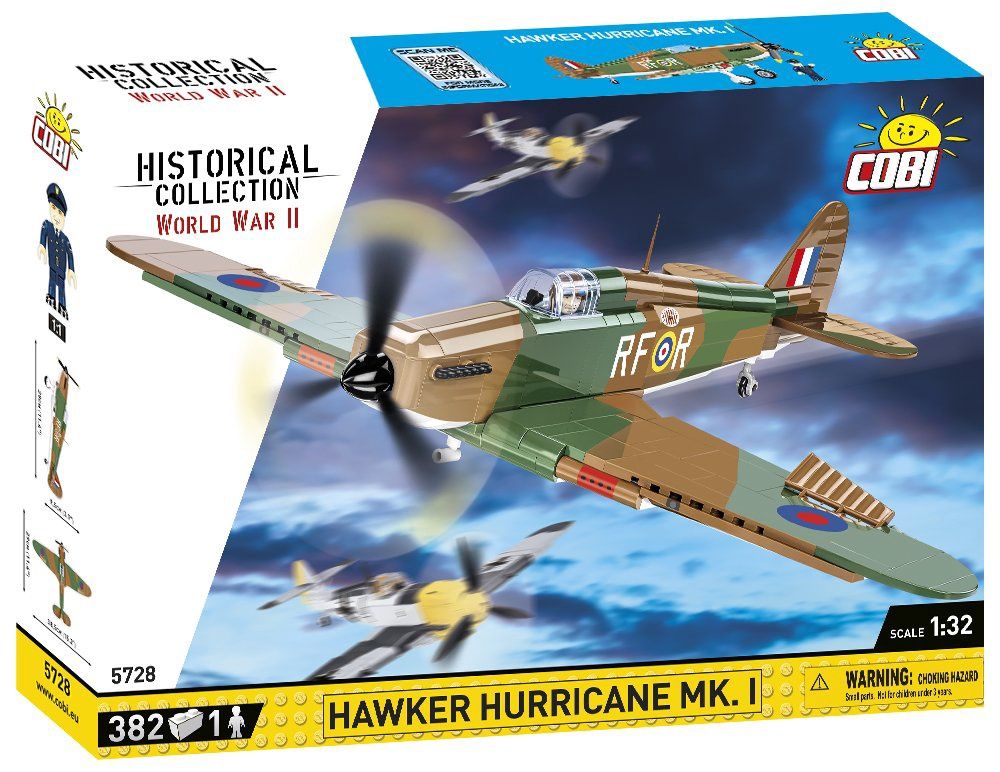 Cobi Historical Collection WWII: 5728 Hawker Hurrican Mk.i