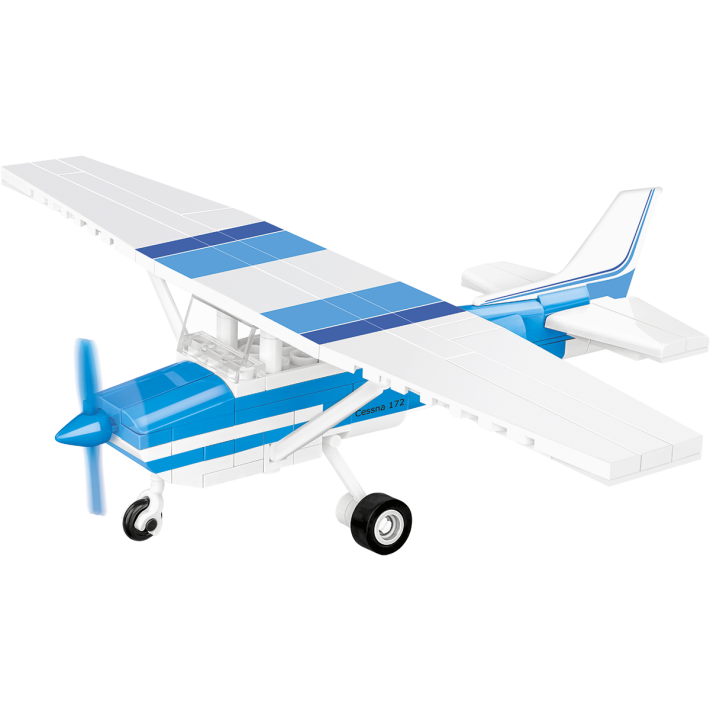 Cobi Cessna 172 Skyhawk White/Blue 106 PCS