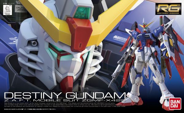 RG 1/144 #11 ZGMF-X42S Destiny Gundam #5061616 by Bandai