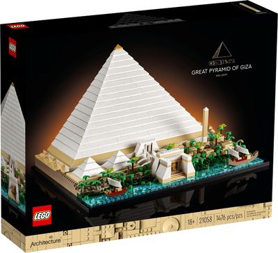 Lego Architecture: The Great Pyramid of Giza 21058