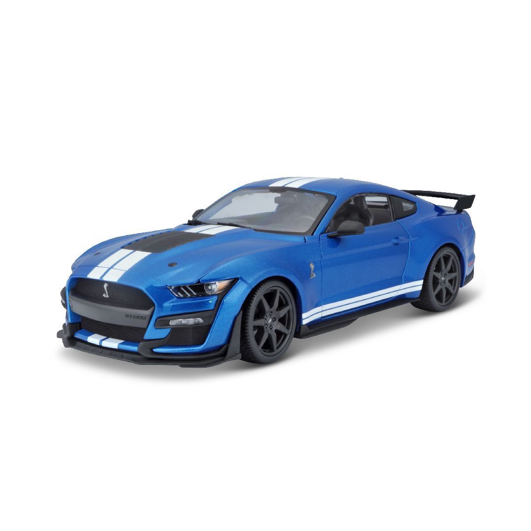 Maisto 1/18 SE 2020 Mustang Shelby GT500 (CFTP) (Blue) - MAI31388