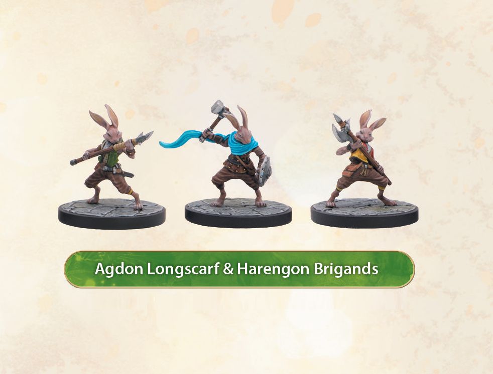 D&amp;D Unpainted Mini - Agdon/Harengon Brigand 71137