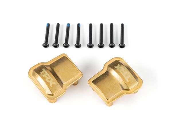 Axle Cover (2): 8g - Brass TRA9787