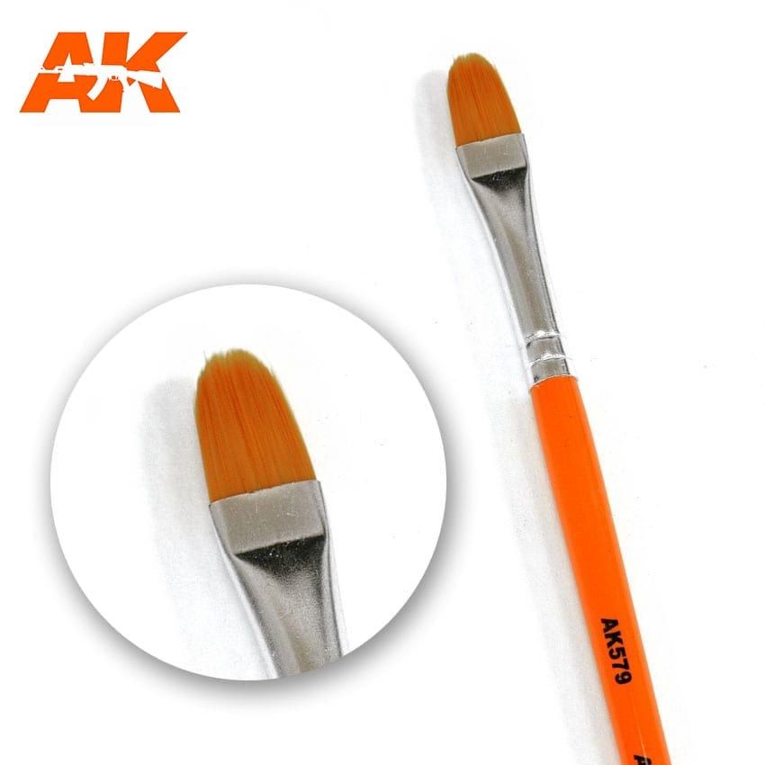 AK Interactive Rounded Weathering Brush #AK-579