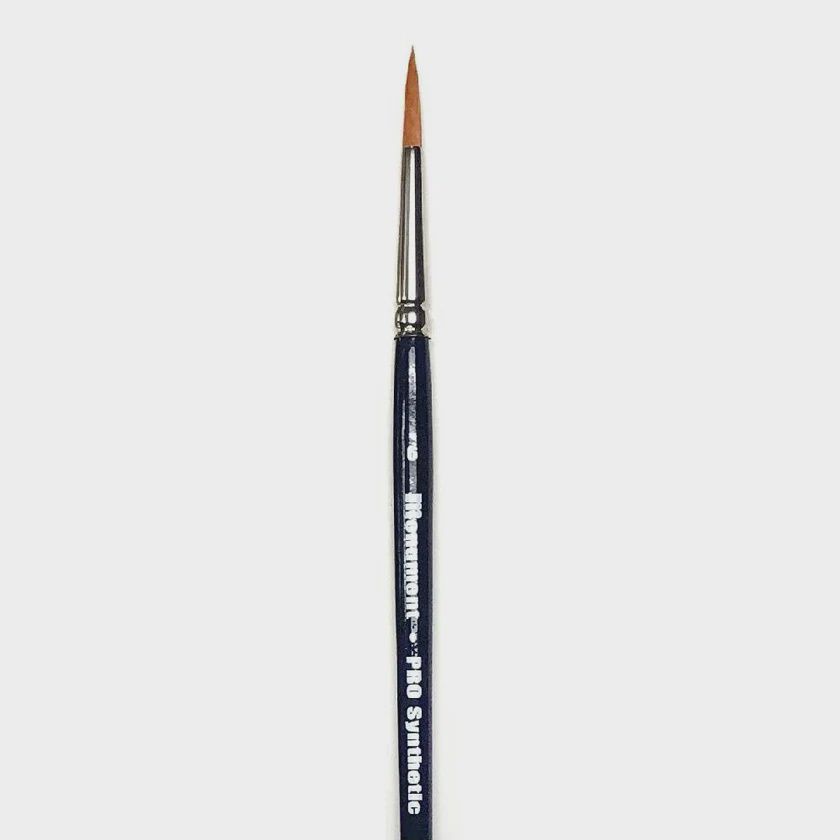 Monument Hobbies Brush Pro Synthetics - 6 Round Paint Brush