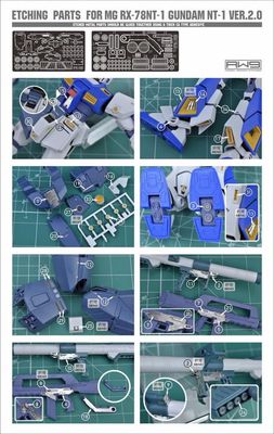Madworks Photo-Etch Parts for MG RX-78NT-1 Gundam "ALEX" #S12