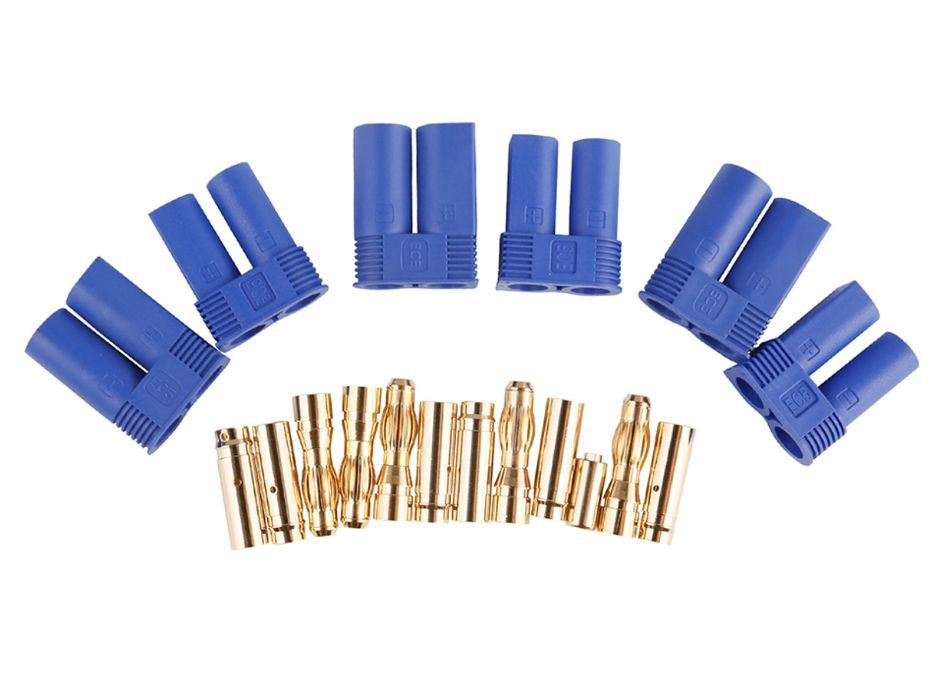 Gens Ace EC5 Male &amp; Female Plug (3 Pairs) - GEAEC53