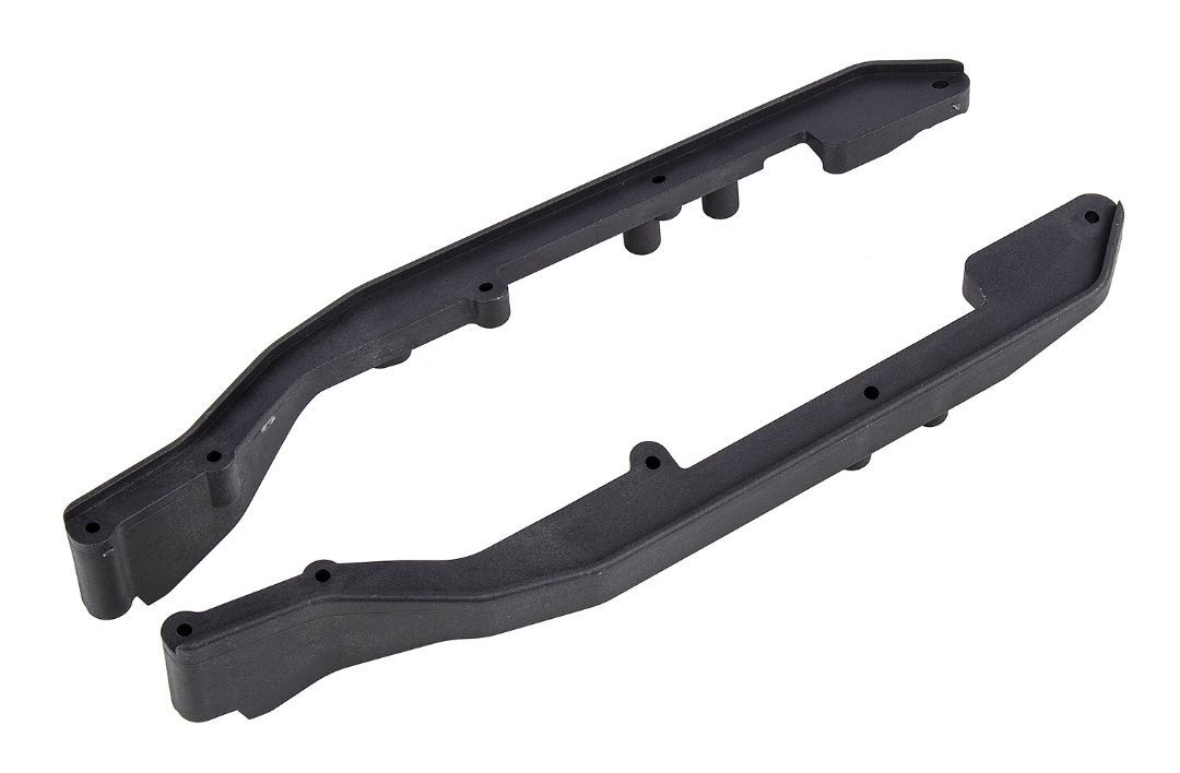 Team Associated RC10B6.4 Factory Team Side Rails (Carbon) - ASC91970