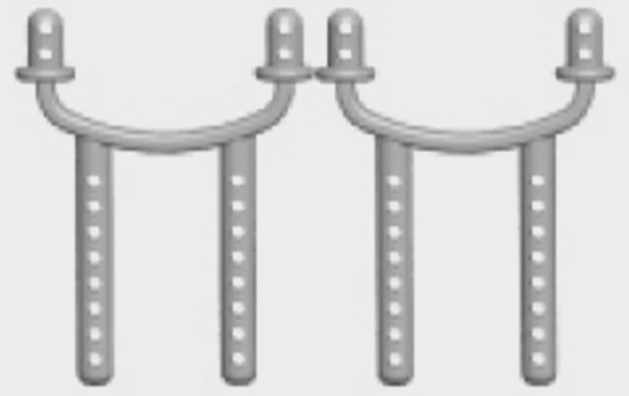 RTG Front Body Post (Long) R2862