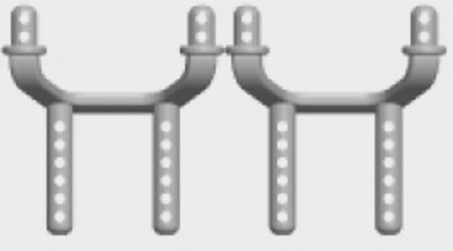 RTG Rear Body Post (Short) R2861