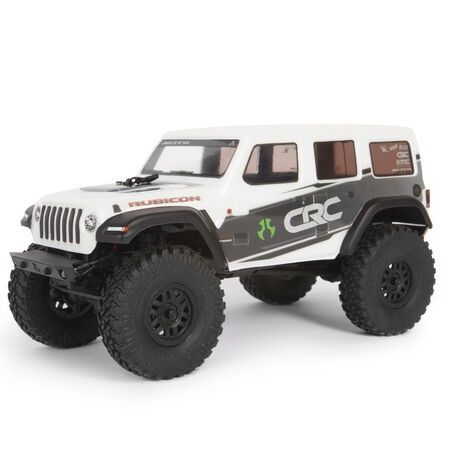 Axial 1/24 4WD Mini Crawler RTR Brushed SCX24 2019 Jeep Wrangler JLU CRC - Assorted Colours AXI00002V2, Colour: White AXI00002V2T1