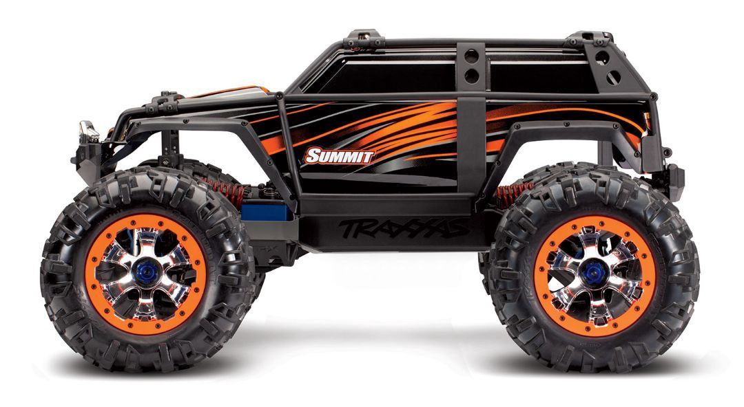 Traxxas 1/10 4WD Monster Truck RTR Summit w/ TQi - Orange TRA56076-4ORANGEX