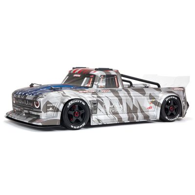 Arrma 1/7 4WD All-Road Truck RTR Brushless Infraction 6S BLX - Silver ARA7615V2T2
