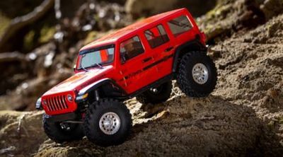 Axial 1/10 4WD Off-Road RTR Brushed SCX10 III Jeep JL Wrangler - Orange AXI03003T2