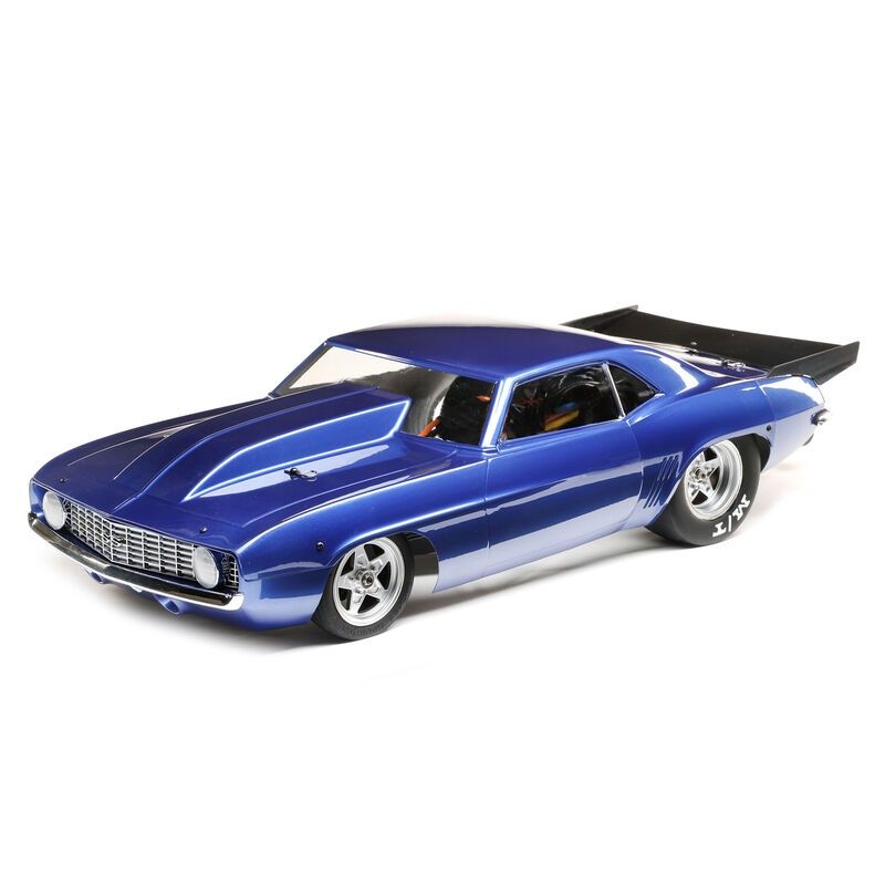 Losi 1/10 2WD Drag Car RTR Brushless Summit '69 Camaro - Blue LOS03035T2