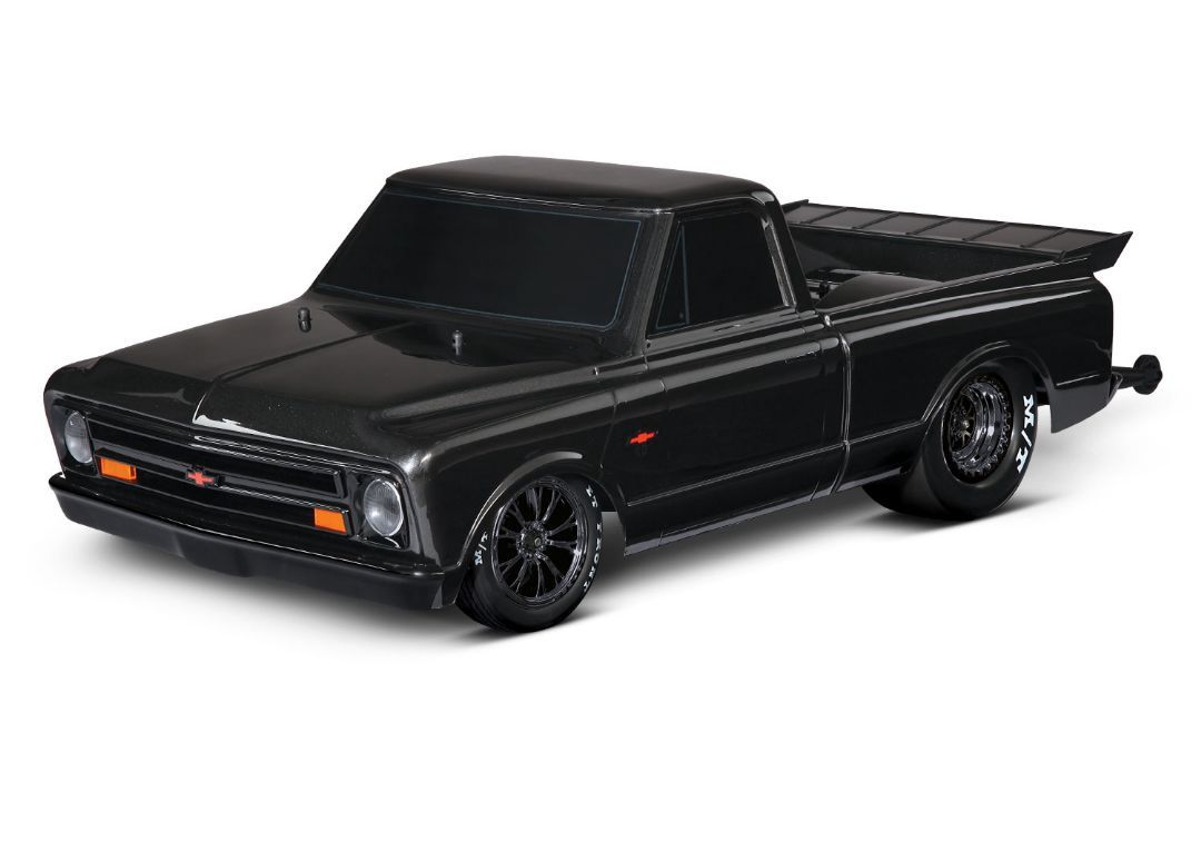 Traxxas 1/10 2WD Drag Truck RTR Drag Slash Chevrolet C10 - Midnight Black TRA94076-4BLACK