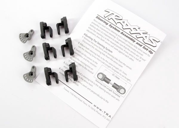TRA5345X Revo Servo Horns Steering &amp; Throttle (Non-Traxxas servos)