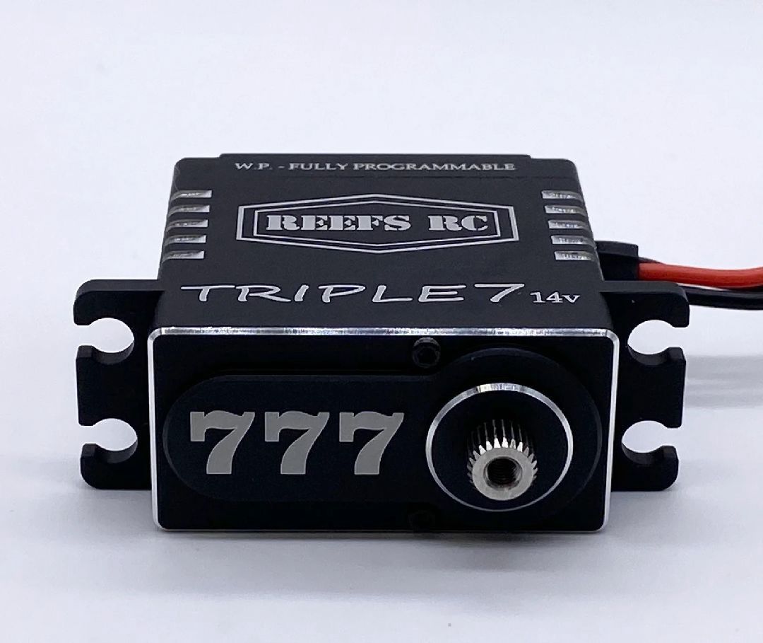 Reefs RC Triple7 14V Programable High Torque Steel Gear Digital Servo (High Voltage) SEHREEF777
