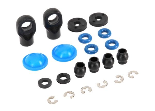 LaTrax Shock GTR Rebuild Kit Composite (E-revo/Slash 1/16) - TRA7062