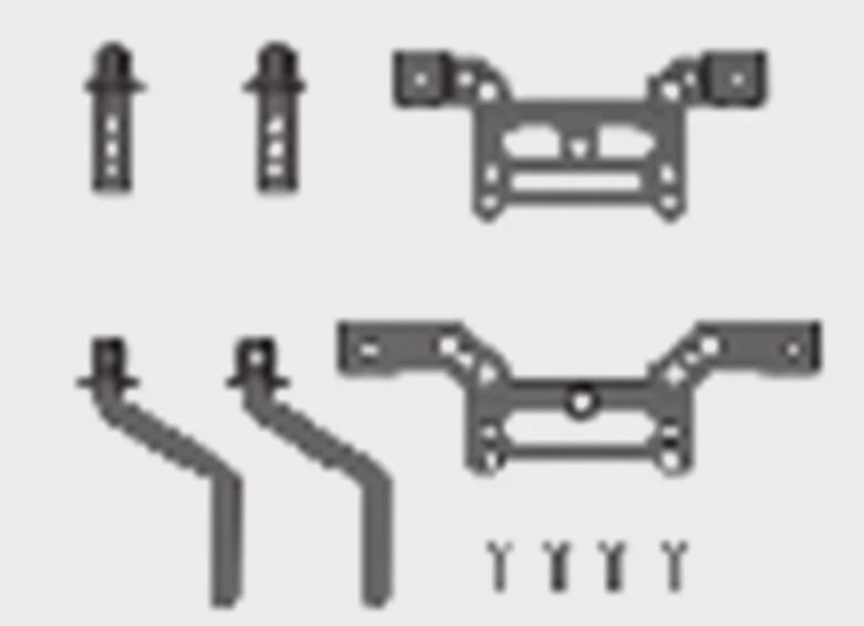 SLYDER16 Front &amp; Rear Shock Tower S1608
