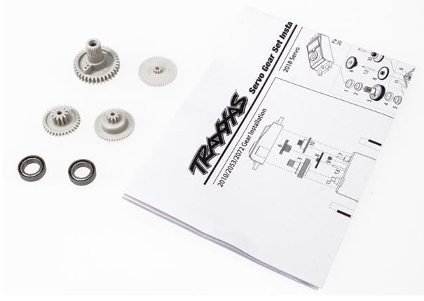 TRA2072 Servo Gear Set (TRA2070/TRA2075)