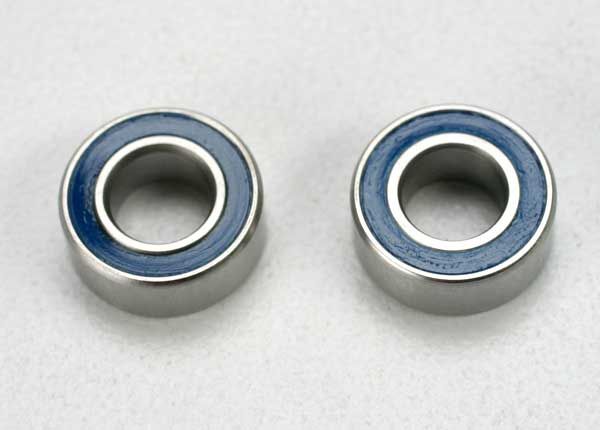 Ball Bearing, Blue Rubber Sealed (5x10x4mm) (2) TRA5115