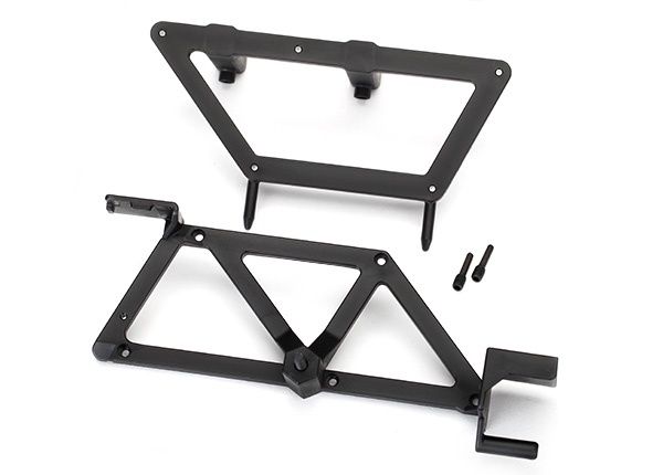 Traxxas Spare tire mount/ mounting bracket/ screw pins (2) TRA8021