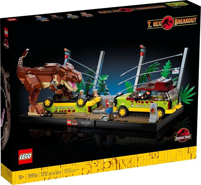 Lego Jurassic Park: T. Rex Breakout 76956